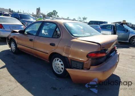1997 Geo Prizm Lsi from USA, damaged, VIN 1Y1SK5261VZ442754